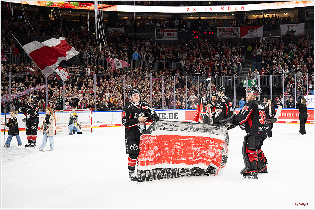 PENNY DEL 1; Kölner Haie - Düsseldorfer EG ; Köln, 16.02.2025